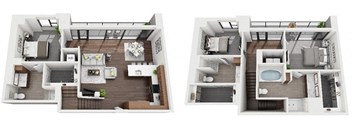 Floor Plan at 1000 Speer by Windsor