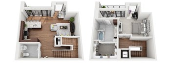 Floor Plan at 1000 Speer by Windsor