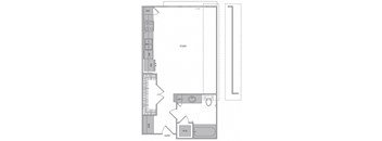 Floorplan at 1000 Grand by Windsor