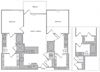M floorplan at 1000 Grand by Windsor