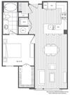 1H Floor Plan 1H Floor Plan at Platt Park by Windsor, Denver, 80210