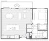1J Floor Plan 1J Floor Plan at Platt Park by Windsor, Denver, CO