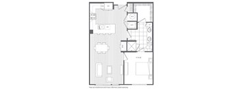 1L Floor Plan at Platt Park by Windsor, Denver, Colorado