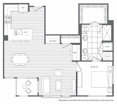 1O Floor Plan at Platt Park by Windsor, Colorado, 80210