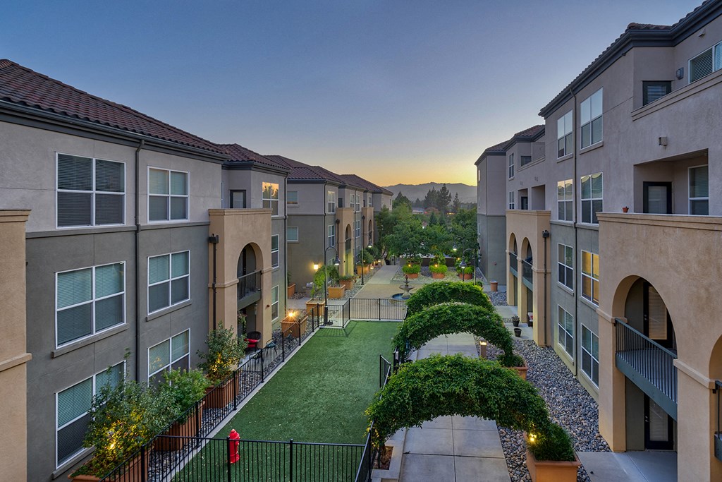 Amazing Outdoor Spaces at Villa Montanaro, California