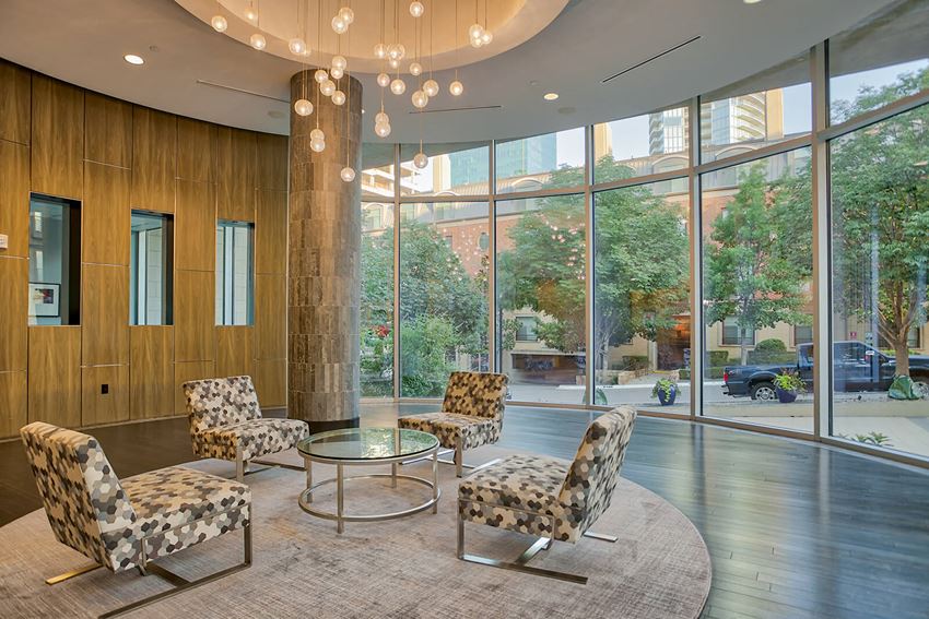 Beautifully Designed Lobby at Glass House by Windsor, Dallas, 75201 - Photo Gallery 1