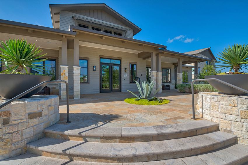 Clubhouse and Leasing Office Clubhouse and Leasing Office at Windsor Lantana Hills, Austin, 78735 - Photo Gallery