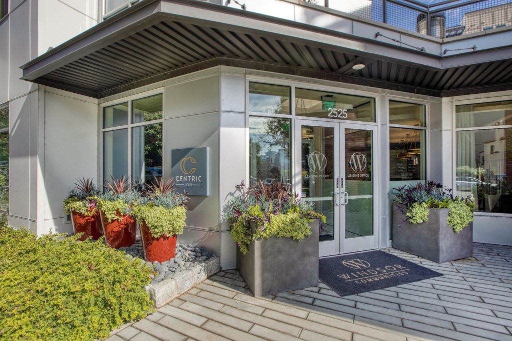 Leasing Office at Centric LoHi by Windsor, Denver, CO, 80211