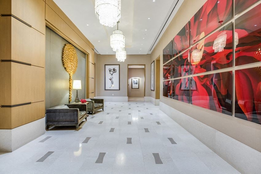 Gorgeous lobby at The Ashley UWS Luxury Apartments, at The Ashley Apartments, New York, 10069 - Photo Gallery 1