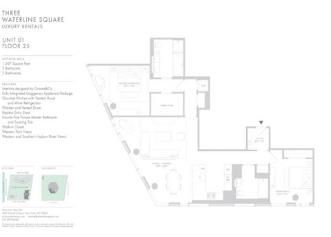 a floor plan of a house