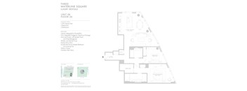 a floor plan of a house