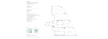 a floor plan of a house