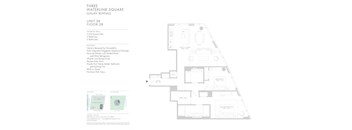 a floor plan of a house