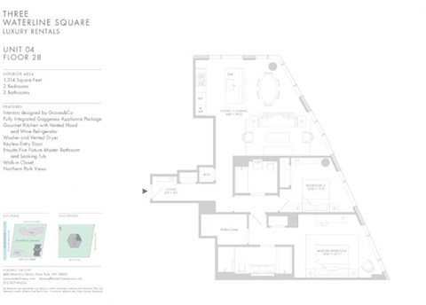 a floor plan of a house