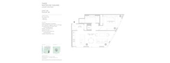 a floor plan of a house