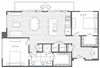 2A Floor Plan 2A Floor Plan at Platt Park by Windsor, Denver, CO, 80210