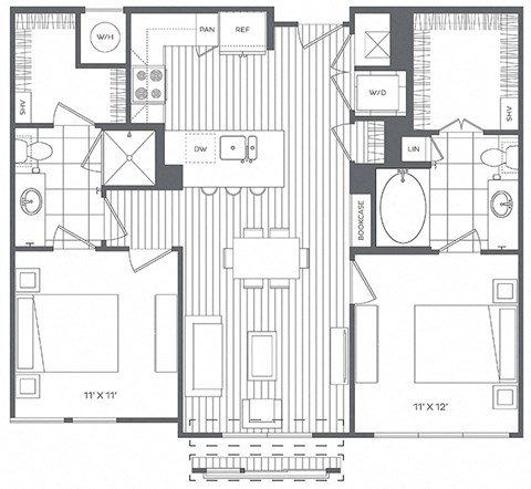 2B Floor Plan at Platt Park by Windsor, Colorado, 80210