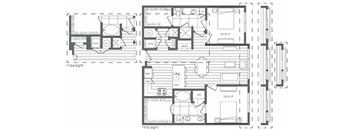 2E Floor Plan at Platt Park by Windsor, Denver, 80210