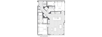 2J Floor Plan at Platt Park by Windsor, Denver, CO
