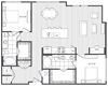 2M Floor Plan 2M Floor Plan at Platt Park by Windsor, Denver, 80210
