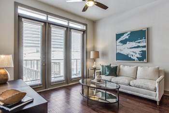 Living Room at Windsor CityLine, Richardson, TX