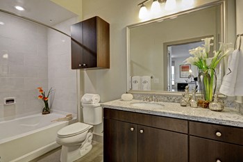 Large, Spa-Inspired Bathrooms at South Park by Windsor, Los Angeles, California - Photo Gallery 15