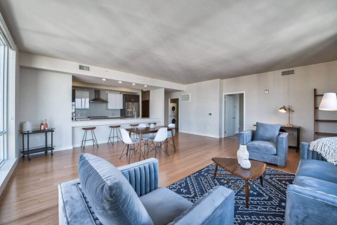 Bamboo Flooring at The Martin, Seattle, 98121