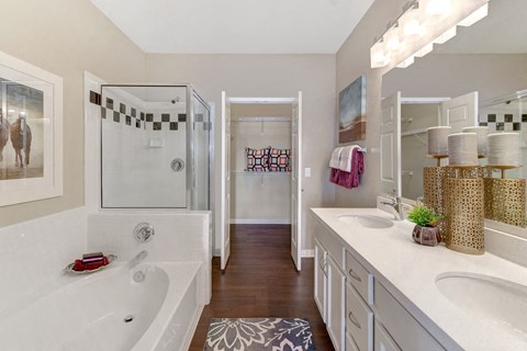 Double Vanities and Large Soaking Tubs in Select Bathrooms at Windsor Aviara, Carlsbad, CA