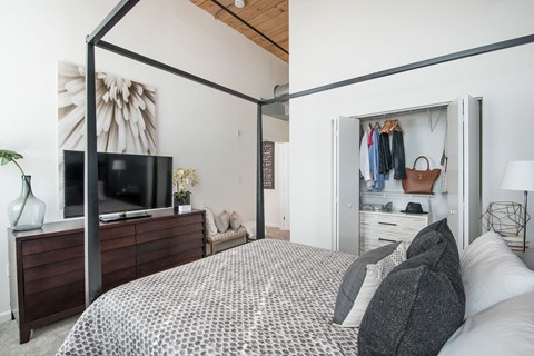 Large Comfortable Bedrooms With Vaulted Ceilings at Jack Flats by Windsor, 1000 Stone Place, Melrose