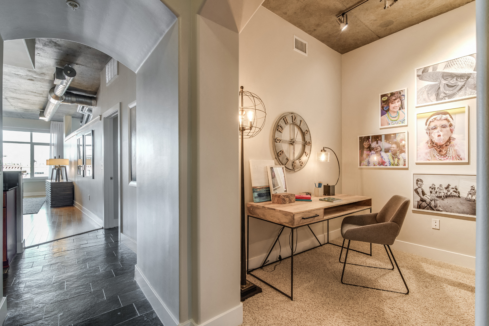 Dedicated Study Area in Select Apartments at Crescent at Fells Point by Windsor, Baltimore, 21231