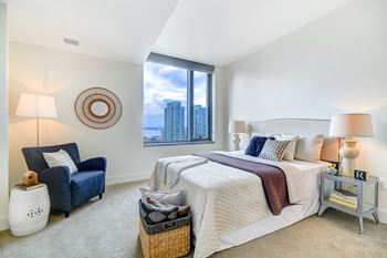 Cozy Bedrooms with a View at Stratus, 820 Lenora St., Seattle