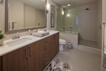 Spa-Inspired Bathrooms at Windsor at Doral, 4401 NW 87th Avenue, FL