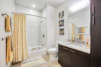 Spa-Inspired Bathrooms with Abundant Storage Space at Windsor at Maxwells Green, 1 Maxwells Green, Somerville