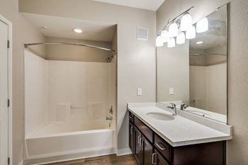 Spa-Inspired Bathroom at Pavona Apartments, San Jose, California