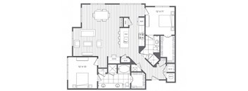 2O Floor Plan at Platt Park by Windsor, Colorado