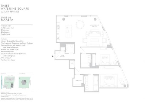 a floor plan of a house