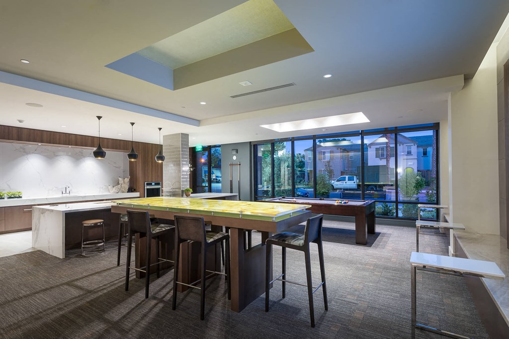 Billiards Table at Cannery Park by Windsor, San Jose, CA