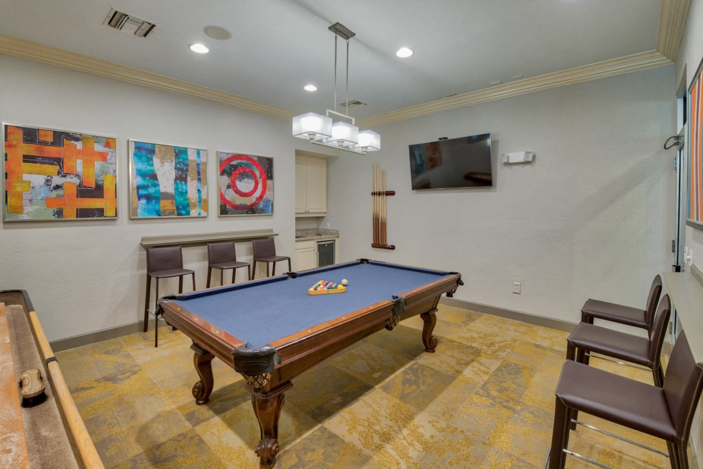 Billiards and Gaming Room at Windsor Aviara, 6610 Ambrosia Lane, CA