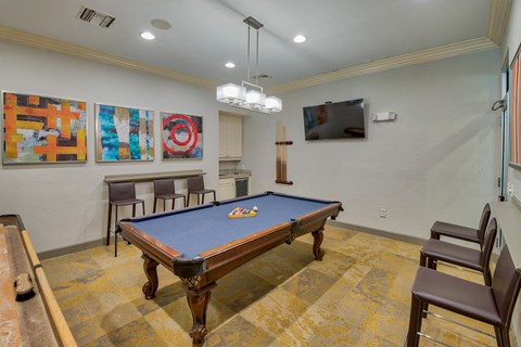 Billiards and Gaming Room at Windsor Aviara, 6610 Ambrosia Lane, CA