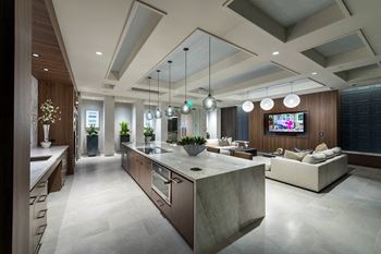 Resident lounge space at Cannery Park by Windsor, 415 E Taylor St, 95112