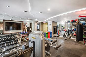 State-of-the-Art Fitness Center at South Park by Windsor, California, 90015