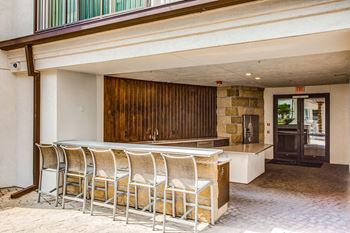 Outdoor Kitchen Cabana at The Monterey by Windsor, 3930 McKinney Avenue, Dallas