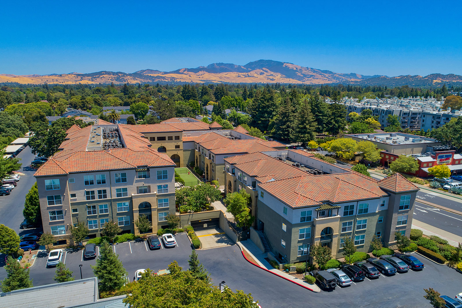 parking space included at Villa Montanaro, CA 94523