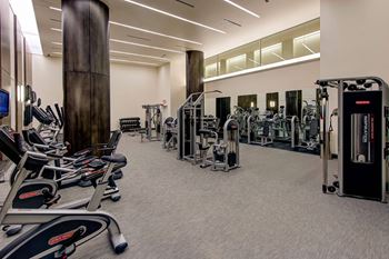 Fitness center at The Woodley, Washington, DC 20008