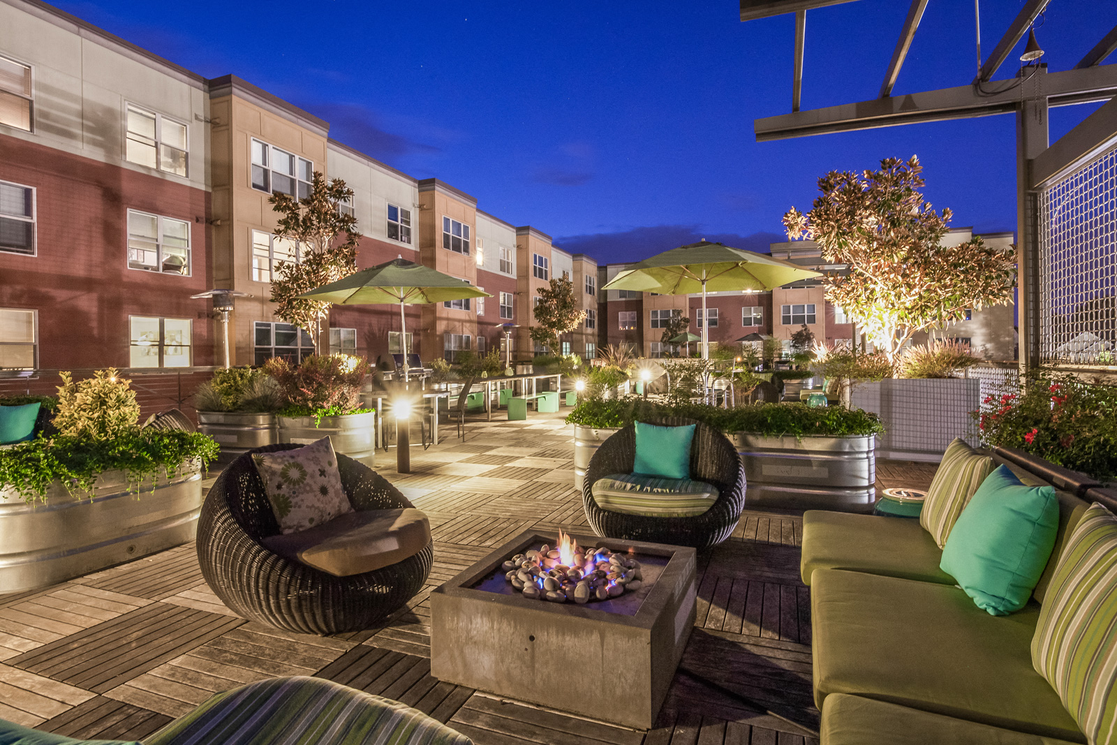 Rooftop Sundeck with Gorgeous Views  at Platform 14, Hillsboro, Oregon