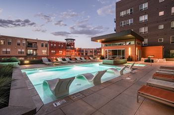 Resort-Style Swimming Pool at The Casey, Denver, Colorado