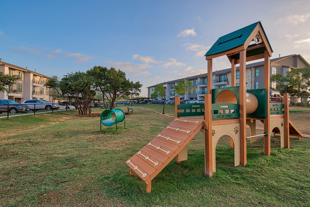Dog Park Obstacles Dog Park Obstacles at Windsor Lantana Hills, 6601 Rialto Blvd, Austin