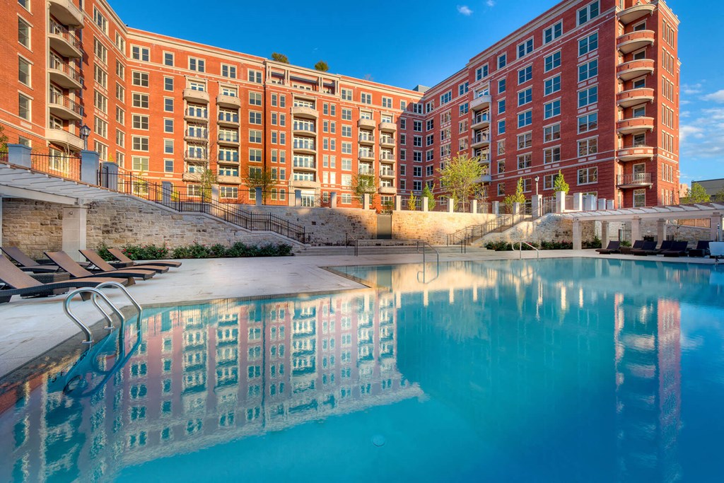 Private Pool Decks at The Woodley, Washington, DC 20008