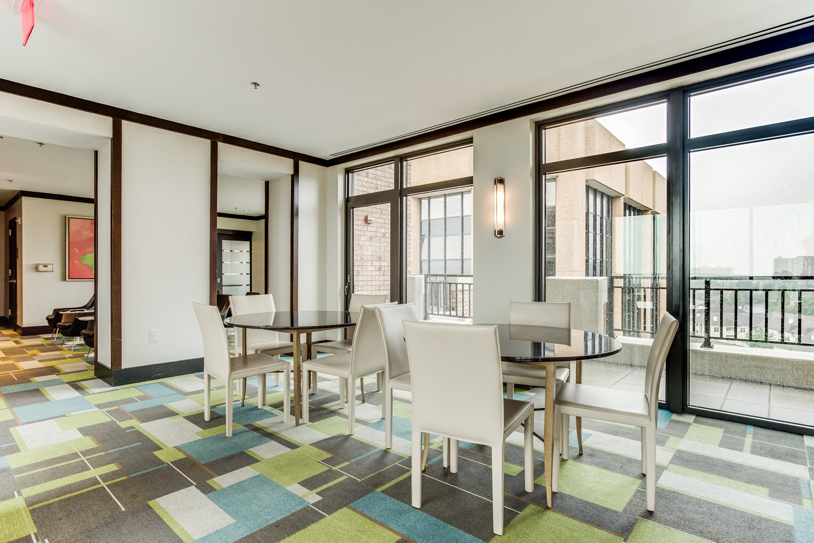 Resident Lounge with Work Space at Halstead Tower by Windsor, Alexandria, 22302