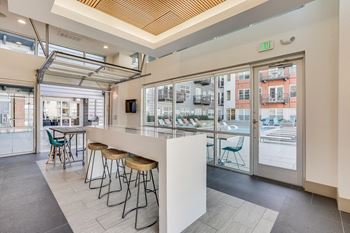 Indoor Community Space Opens Up to Outdoors at The Casey, Denver, Colorado